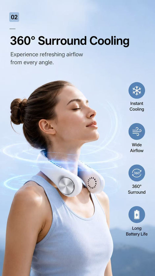 ELM ECHO BreezeGo – Everyday Neck Fan
