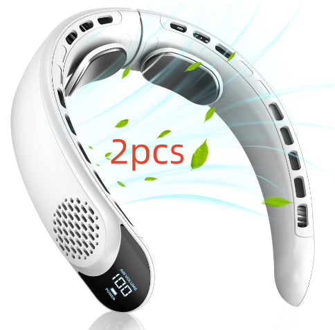 Elm Echo QuadBreeze 4 rechargeable neck fan product features