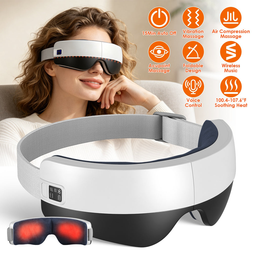 EyeEase Pro smart heated eye massager with voice control