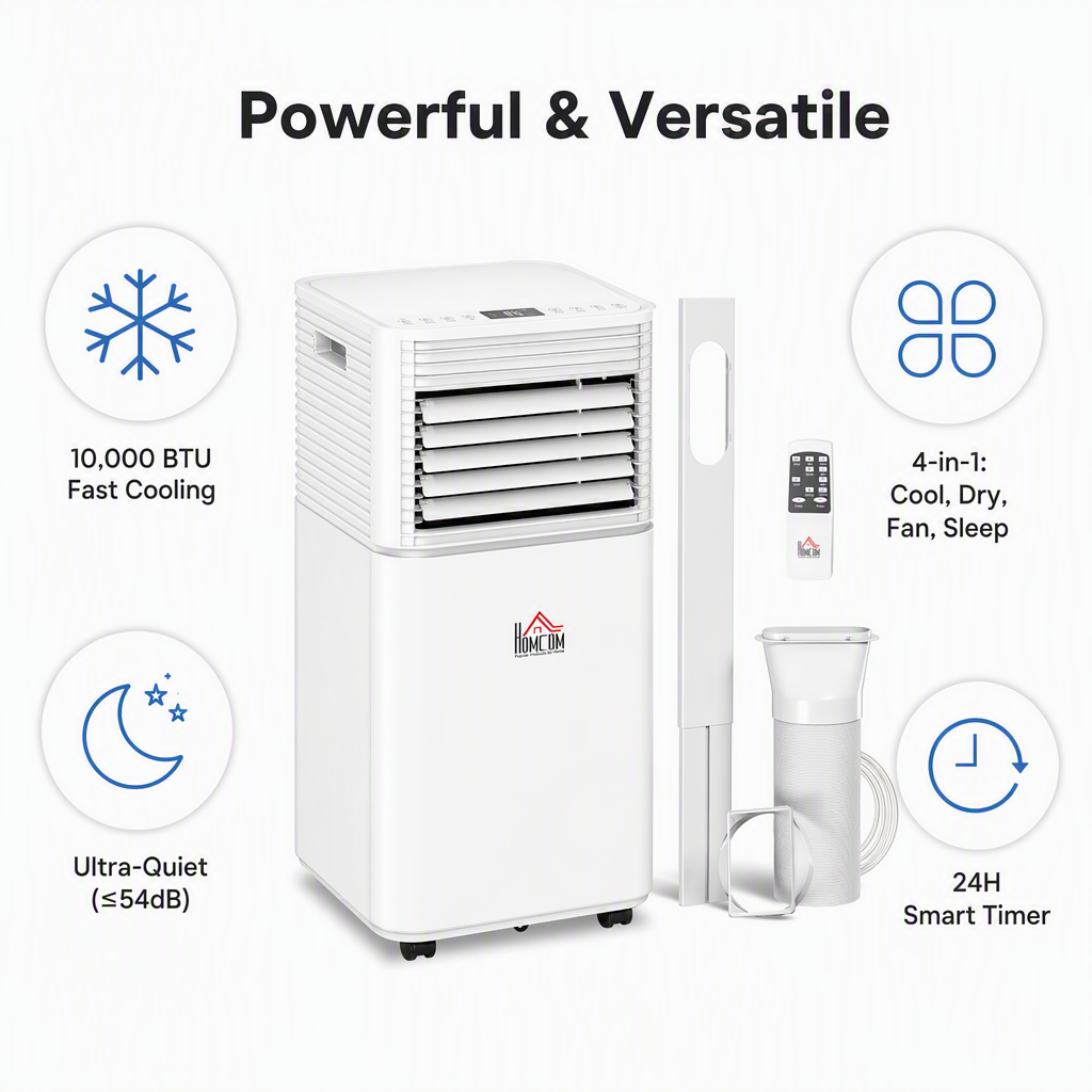 Elm Echo HomeCool 10K portable air conditioner product view