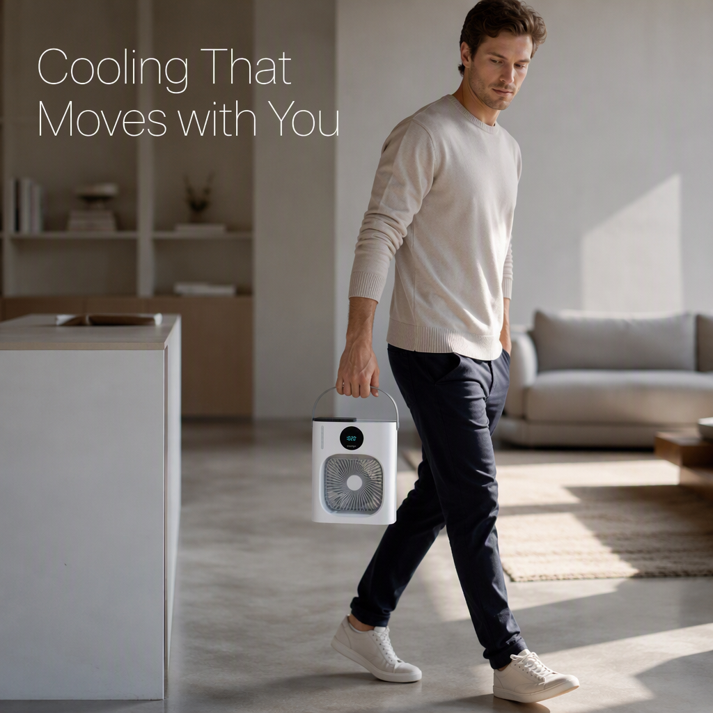 Elm Echo MiniCool personal air cooler feature overview