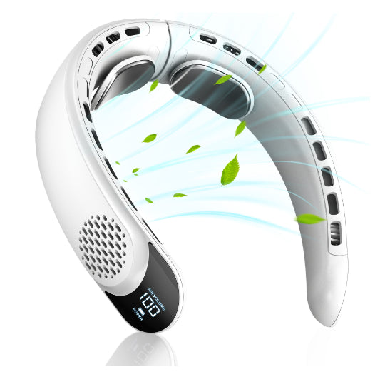 QuadBreeze 4 rechargeable bladeless neck fan